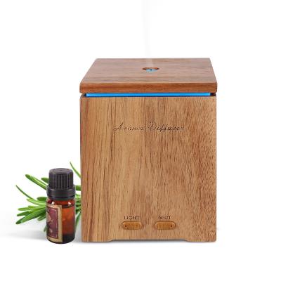 China Natural Material Aroma Diffuser Wood Essential Oil Box Diffuser Made In China Wood Aroma Diffuser Support Auto Cut So Without Water for sale