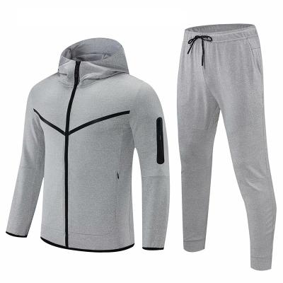 China Autumn And Winter Cotton Quick-Drying Breathable Sports Shaping Tech Fleece Hooded Unisex Sportswear for sale