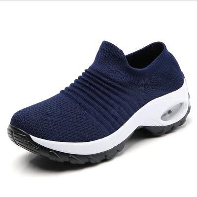 China Luxury Large Size Women's Shoes Running Sports Shoes Spring Net Outdoor Breathable Leisure Shoes for sale