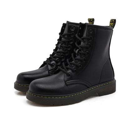 China Wholesale Waterproof Drop Shipping Fashion Anti-skid Trend Patent Leather Boots Short Durable Women for sale