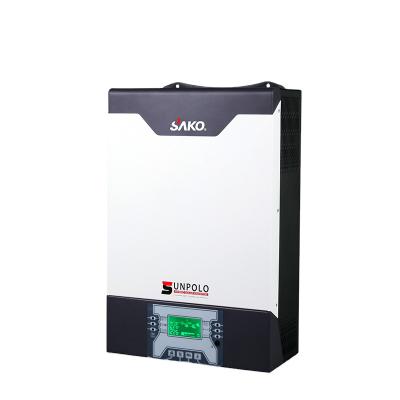 China Home Hybrid Solar Inverter 5KW Solar Power System Support Self-consumption And Supply In Grid Export Excess PV Power To Grid Via Scheme for sale