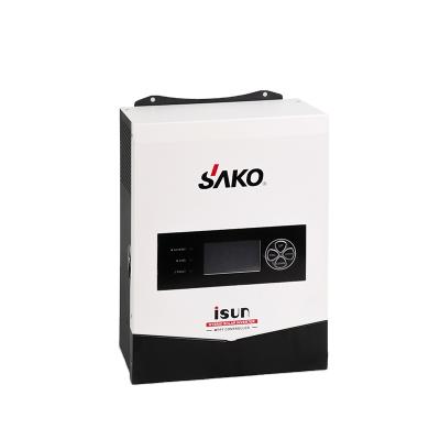 China Factory Price Home SAKO Solar Power System ISUN 1KW 3KW 24v Hybrid Off Grid Inverter MPPT Solar Charger For Solar System for sale