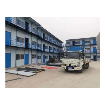 China Modern Professional Flat Pack Container House Double Storey Prefab Manufacture House For Construction Site for sale