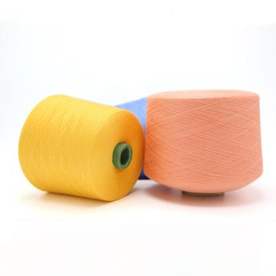 China Factory wholesale 100% viable polyester wool yarn volume knitting thin wool yarn for sweater excipients for sale