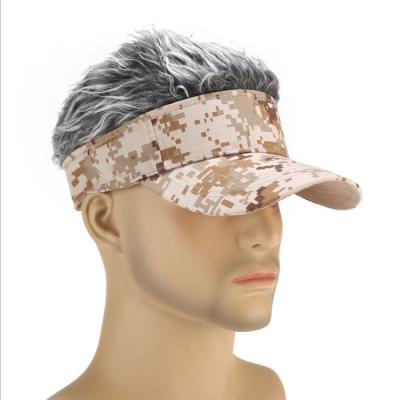 China New design golf hat men's baseball camouflage wig sale military hat COMMON hat wholesale casual wild travel hat for sale