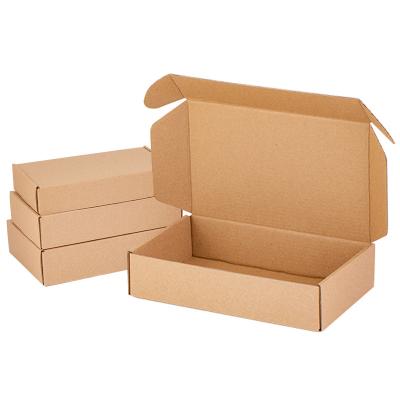 China Recyclable Small Airplane Paper Box Clothing Packaging Box Airplane Express Use Crate Packaging Paper Cardboard for sale