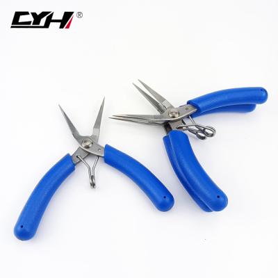 China Ordinary Very Popular Portable Handy Mini Stainless Steel Plier Long Nose Jewelry Pliers for sale