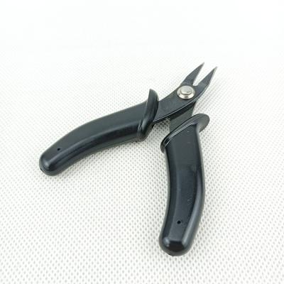 China 3.8 Inch Quality Carbon Steel Pliers Ordinary Height Needle Nose Pliers Long Sniff Wire Stripping Pliers for sale