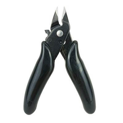 China Mini 170 Portable Hot Selling 3.5 Inch Mini Diagonal Grip Pattern Jewelry Electronic Pliers for sale