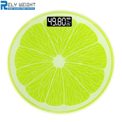 China Body Fat And Water Content Testing Factory Producing Digital Cute Electronic Bathroom Scale LCD Display Body Scale 180kg for sale