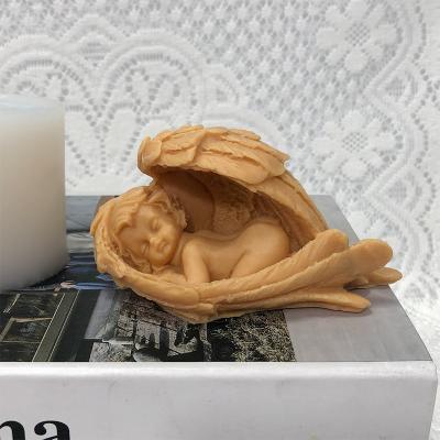 China Newly Freed Sleeping Angel Under The Wings DIY Hand Made Candle Decor Gift Code: B798 B798 for sale