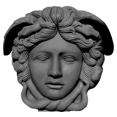 China Other Newly Released Creative Serpent Head Hair Mold Greek Mythology Medusa Silicone Decor Code: H2174 for sale