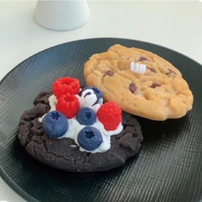 China Viable international station is exclusively for cookies silicone molds DIY simulation cookie shape baking cake decoration mousse m for sale