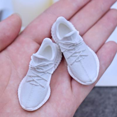 China DIY Cake Decorating 3D Stereoscopic Silicone Mold Handmade NBA Coconut Sneakers Silicone Mold Viable for sale