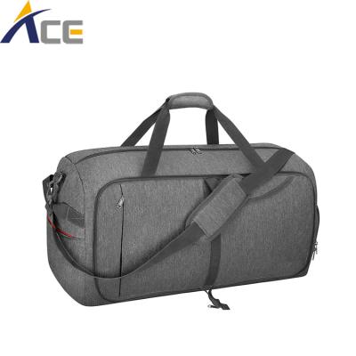 China Multi Use Large Capacity Waterproof Sport Gym Travel Duffel Bag With Shoe Compartment for sale