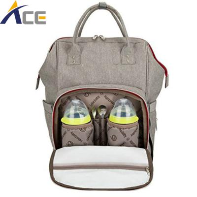 China Backpack Fashion Baby Travel Backpack Tote Daddy Mummy Diaper Bag Accept Customized Logo Solid Color, Print Or Customized Polyester CÆ for sale