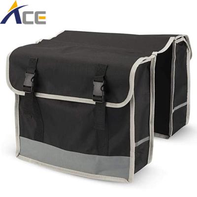 China Multiple Use Cargo Bicycle Saddle Carry Waterproof Delivery Bike Pannier Bag for sale