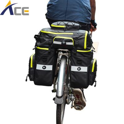 China Multiple Multifunctional Waterproof Travel Pannier Bicycle Outdoor Use Bike Bag for sale