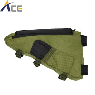 China Multiple Use Outdoor Riding Storage Triangle Accessories Portable Bike Recycling Bag For Man for sale