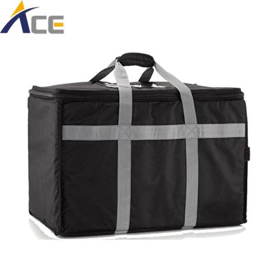 China Aluminum Heat Proof Insulated Cooler Bags Leak Proof Insulated Food Delivery Backpack Bag for sale