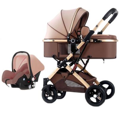 China Travel System Stroller High Quality Baby Stroller Foldable Baby Stroller Multifunction Strollers Babies Pram for sale