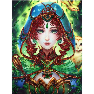 China Beautiful Lady Diamond Painting L8229 3d Modern Crystal Diamond Painting By Numbers Diamond Art Painting for sale