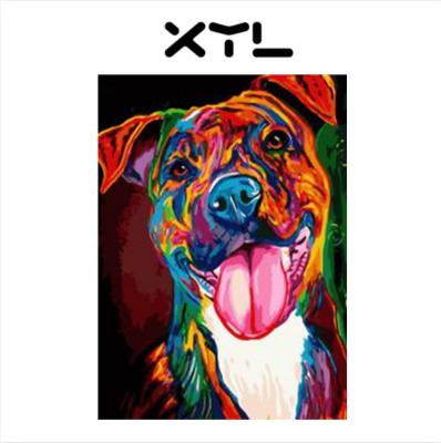 China Modem XYL-YH004 DIY Painting By Numbers Kit Wall Art Special Gift Diamond Painting By Numbers, Oil Painting By Number for sale