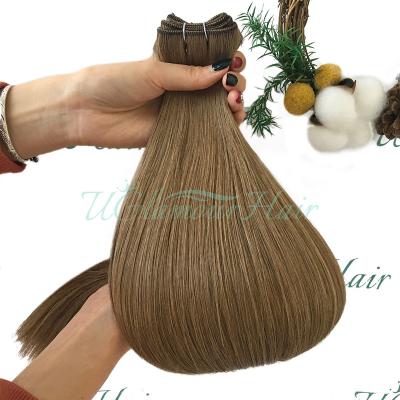 China Natural Looking Hot Selling Top Quality Unprocessed All Color Hair Extensions Machine Weft for sale