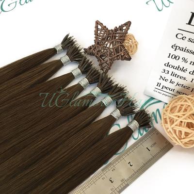 China Processional Natural Looking All Color Hair Bulk Factory Nano Tip Hair Directly for sale