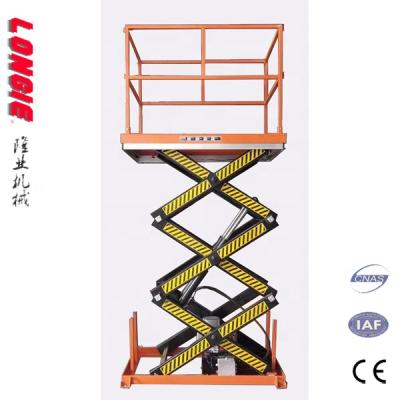 중국 LISJG2.0-2.5 Hydraulic electric double scissor lift table 판매용