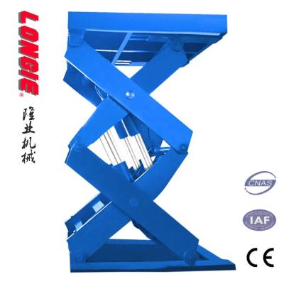 중국 Hydraulic Stationary Scissor Lift LISJG20-3.6 Explosive Valve Emergency Drop Valve 판매용