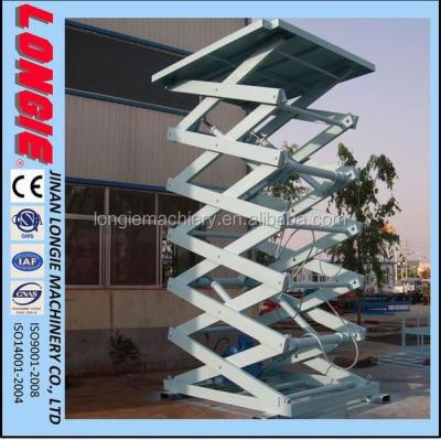 중국 LISJG1.0-7.5 Stationary Scissor Lift Platform Used Second Hand New Emergency Stop Switch 판매용