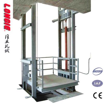 Chine LISJD Hydraulic Vertical Warehouse Cargo Lift Industrial Freight goods Elevator à vendre