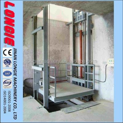 Chine 2 Floor Hydraulic cargo lift, cargo elevator LISJD1.0-7.5 à vendre