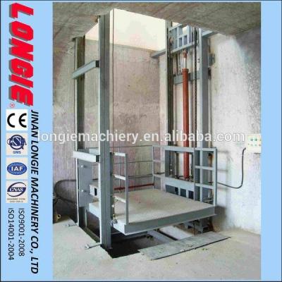 Chine LISJD2.0-4.5 Hydraulic freight elevator lift, hydraulic goods lift à vendre