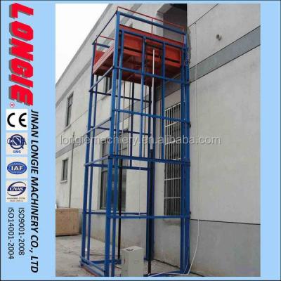 Chine Overload Protection Electric Hydraulic Cargo Lift LISJD2.0-4.5 2000kg Capacity à vendre