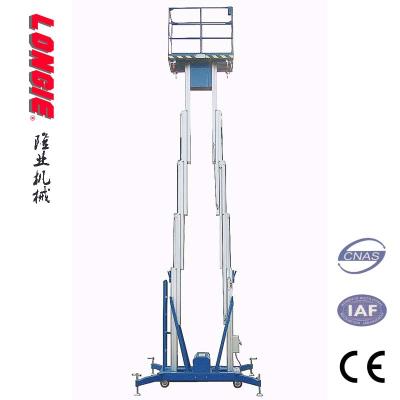 Cina LISJL0.2-5 Movable electric hydraulic aluminium aerial work platform in vendita