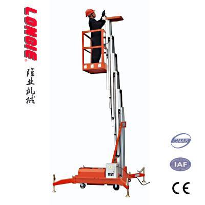 China LISJL0.1-9 Movable aluminium man lift platform for sale