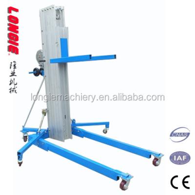 China Hand Stacker Aerial Work Platform LISJS-20  Aluminum Alloy Material 560lb/250kg Lifting Capacity for sale