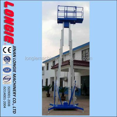 Cina Hydraulic Portable Aerial Work Platform LISJL0.2-12 (GTWY) Skylift Emergency Stop in vendita