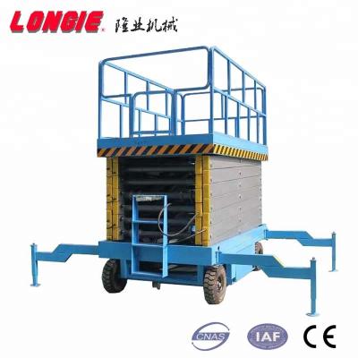 중국 LISJY0.5-11 Hydraulic scissor lift scaffolding Powder painting or roasted painting 판매용