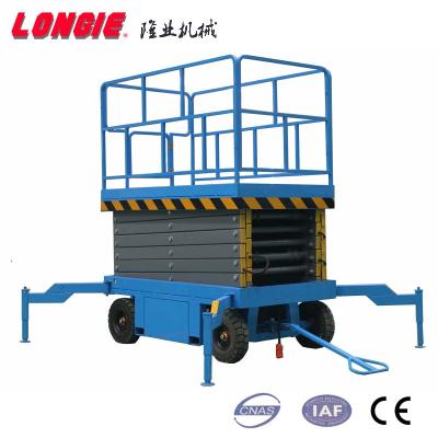 중국 LISJY0.5-10 Hydraulic scissor lift scaffolding Powder painting or roasted painting 판매용