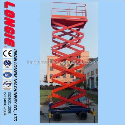 중국 LISJY1.0-12 Smart Scissor Lift Aerial equipment Roasted painting or powder painting 판매용