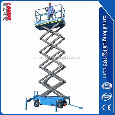 중국 LISJY0.3-8 Hydraulic Mobile Scissor Lift Scaffolding Emergency Stop Drop Switches 판매용