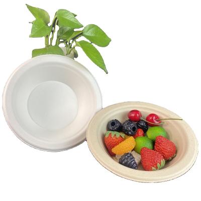 China Hot water& wholesale oil-resistant bagasse pulp mill biodegradable packaging bowl for sale