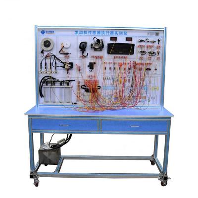 China Gasoline Engine Electronic Control Fuel Injection System Panel EFI system training bench for sale