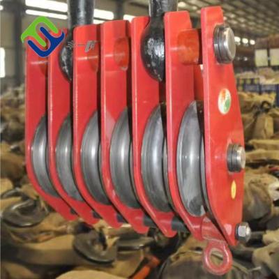 China Machinery Multi wheel Pulley Wheel Lifting Rope Pulley Elevator Sheave Open Block Pulley Crane Blocks for sale