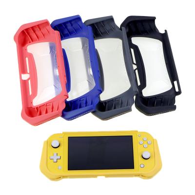 China Replace Case For Nintendo Switch Lite TPU+PC Cover Device For Switch Lite Shell With Glass Film Cap Anti-scratch for sale