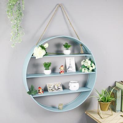 China Wooden Wall Shelf Art Background Storage Bedroom Decoration for Home for sale