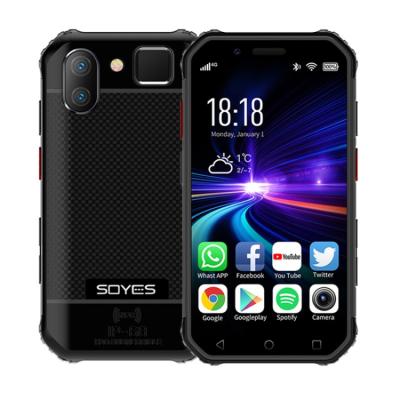 China Dual SIM Card SOYES S10 3 Inch Mini Rugged Phone Fingerprint Unlock 8MP Recognition Camera 4G 3GB+32GB Mobile Phone for sale